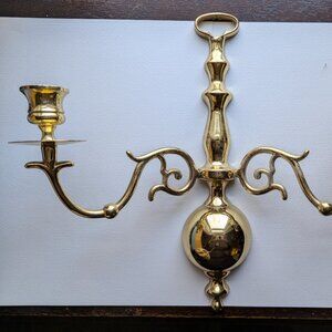 Brass candelabra  for the wall